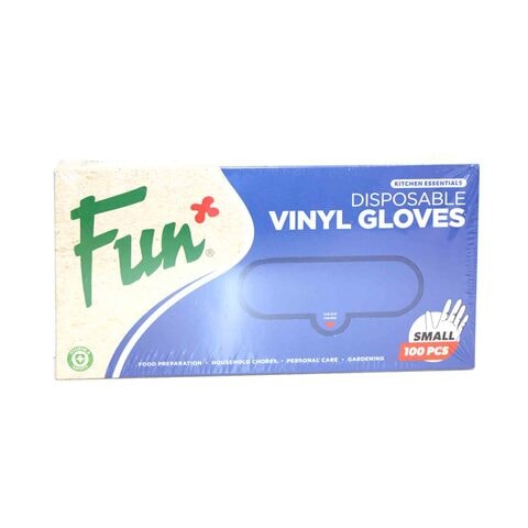 Fun Glove/Vinyl Small 100 Pieces