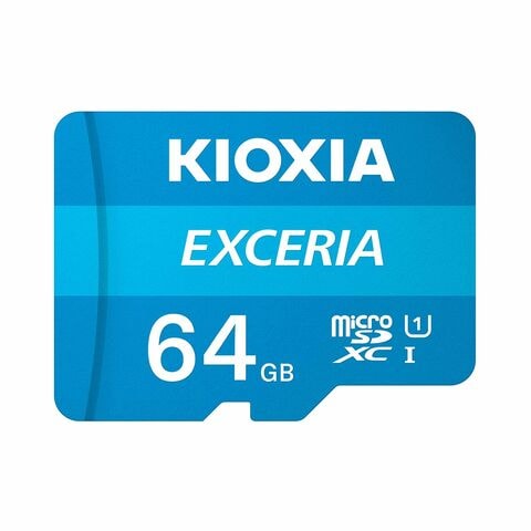 Buy Kioxia Microsd Exc 64gb Memory Card Online Shop Electronics Appliances On Carrefour Uae