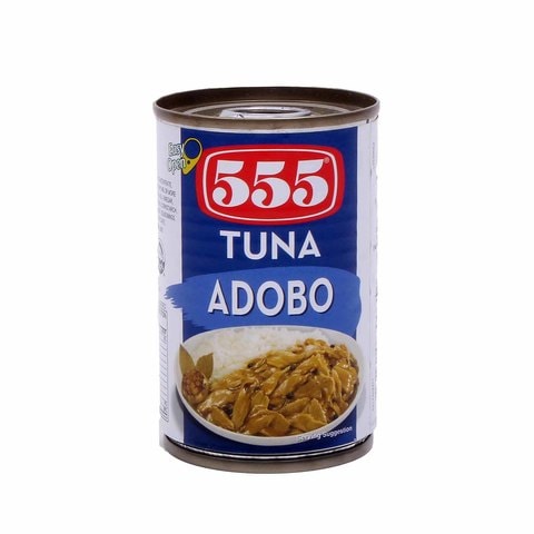 555 Tuna Flakes Adobo 155g