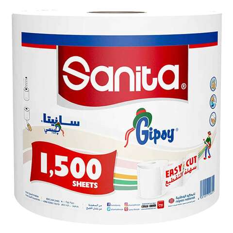 Sanita Gipsy Tissue Roll 1500 Pieces