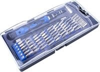 SKY-TOUCH Precision Screwdriver Set, 58 in 1 Magnetic Driver Repair Tool Kits for Phones, PCs, Eyeglasses, Watches, Smartphones and Other Electronic Equipment, Blue