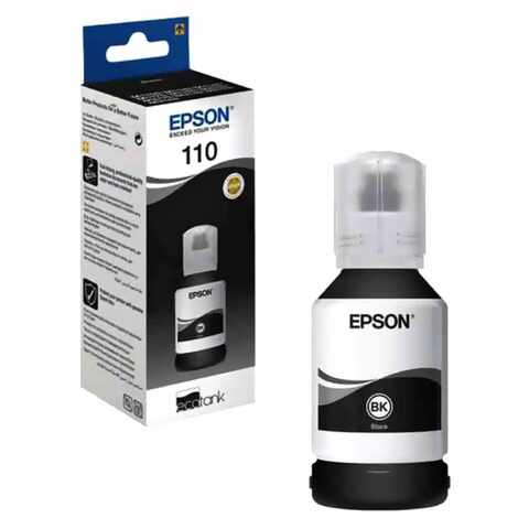 Epson EcoTank 110 Ink Bottle Black 120ml