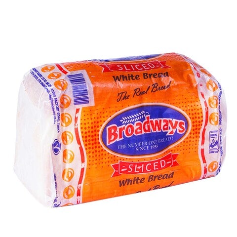 Buy Broadways Sliced White Bread 400g Online - Carrefour Kenya