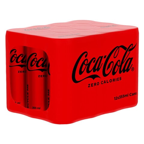 كوكا كولا زيرو 55 مل ×12 عبوة