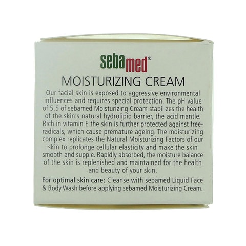 Sebamed moisturizing cream for sensitive skin 75 ml