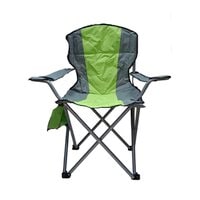HEXAR Heavy Duty Folding Beach Chair Foldable Camping Chair with Carry Bag for Adult, Lightweight Folding Camping Chair for Outdoor Camp Beach Travel Picnic Hiking - Large (GREEN)