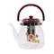 Tea And Coffee Glass Kettle 2200ML - Transparent