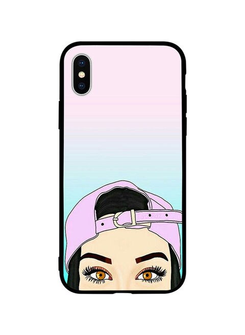 Theodor - Protective Case Cover For Apple iPhone XS Max Cap With Girl