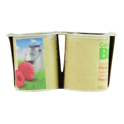 Carrefour Bio Organic Fruit Yoghurt 125g x Pack of 8