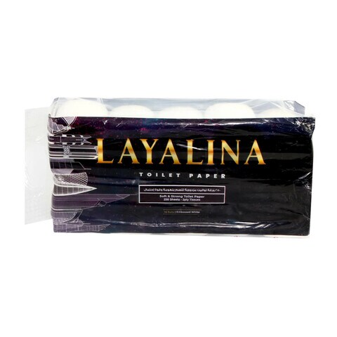 Layalina Toilet Roll 250 Sheetx10&#39;s
