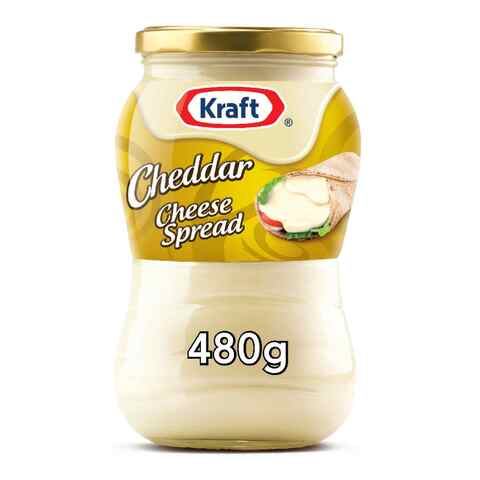 Kraft Cheddar Cheese Spread Jar 480g