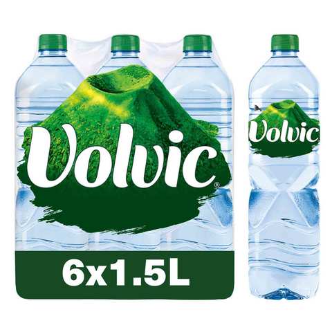Volvic Water 1.5 Liter 6 Pieces