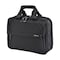 Eminent Premium Polyester Laptop Bag 17 Inch Light Weight 180&deg; Opening Business Laptop Case for Men Women on Travel Business V612 Black