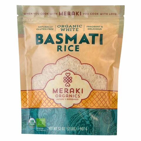 ميراكي أرز بسمتي أبيض عضوي 907 جرام