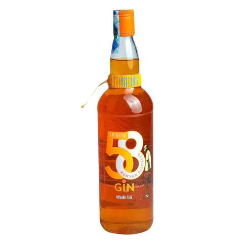 Buy Kenyan Original 58 Orange Gin 350Ml Online - Carrefour Kenya