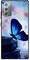 Theodor - Samsung Galaxy Note 20 Case Cover Books And Butterfly Flexible Silicone Cover