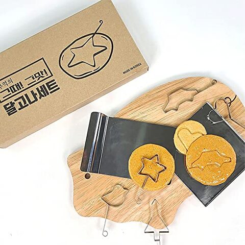 Generic Nostalgic Korean Street Food Dalgona Kit, Set Of 9 Pieces