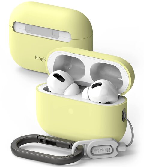 Ringke - AirPods Pro (2nd) Case Cover - Silicone Series - Mellow Yellow