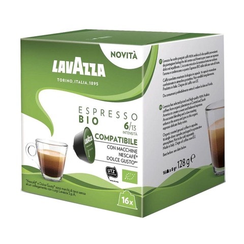 Buy Lavazza Dolce Gusto Bio Espresso 128g Online