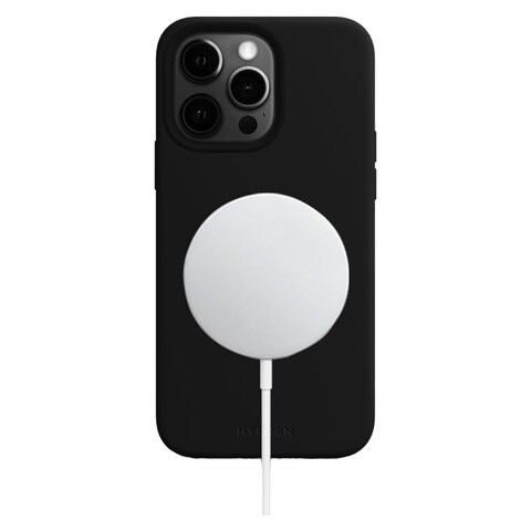 Hyphen Tint Silicone MagSafe Case Cover For Apple iPhone 15 Pro Max 6.1-inch Black
