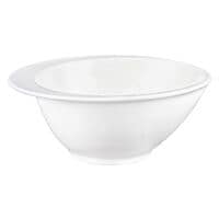 Shallow Tiffany Bowl 23cm White