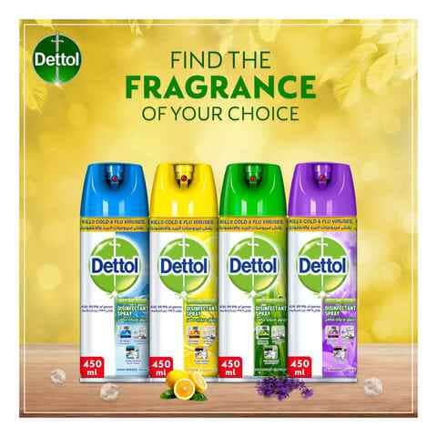 Dettol Citrus Disinfectant Surface Spray 450ml