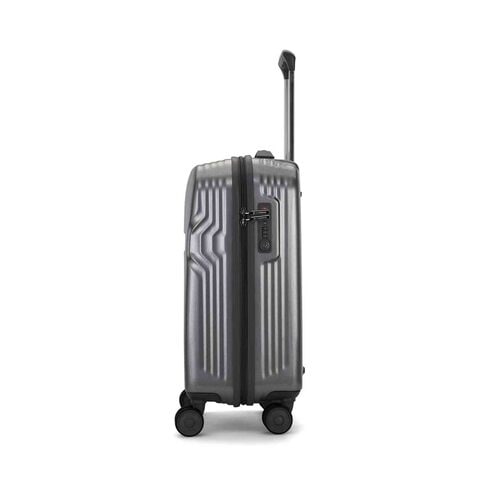 Carlton Insignia Large 4 Wheel Hard Trolley Luggage Bag 67CM Silver (Plus Extra Supplier&#39;s Delivery Charge Outside Doha)