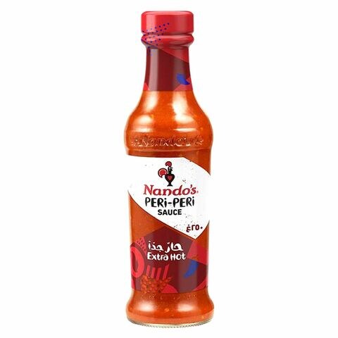 Buy Nandos Extra Hot Peri Peri Sauce 250ml in UAE