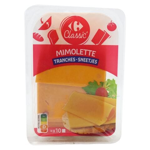 Carrefour Mimolette Sliced Cheese 200g