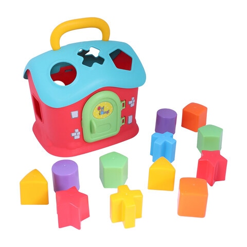 Ogi Mogi Shape Sorter, Educational, Matching, Learning, Sorting Toys, 13 Pieces Hands On Colorful Geometric Blocks, For 1 2 3 Year Old Toddlers, Baby Boys and Girls