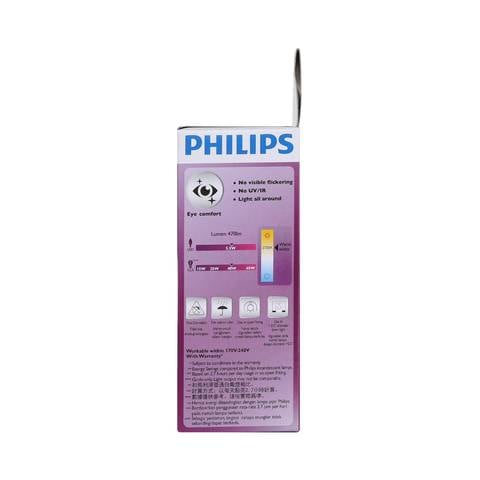 Philips LED Candle Bulb Warm White 5.5W E14