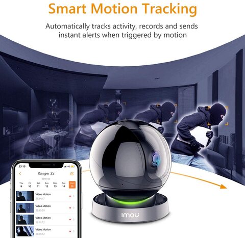 Indoor security camera with 2 hot sale way audio