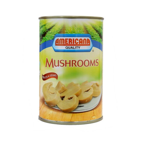 Americana Mushrooms Pieces &amp; Stems Can 425g
