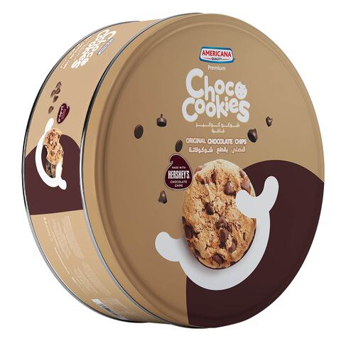 Buy Americana Hershey Chocolate Cookies Tins 900g in Saudi Arabia