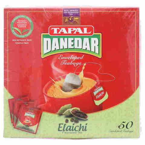 Tapal Danedar Elaichi Flavored Tea bag (Pack of 50)