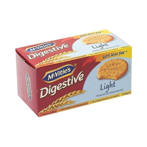 McVitie&#39;s Light Digestive Biscuits - 250 grams