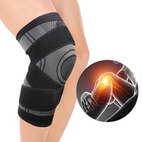 Generic-Sports Knee Brace Patella Support Protector Men Women Knee Wrap Non-slip Knee Relief Basketball Cycling Sports Climbing