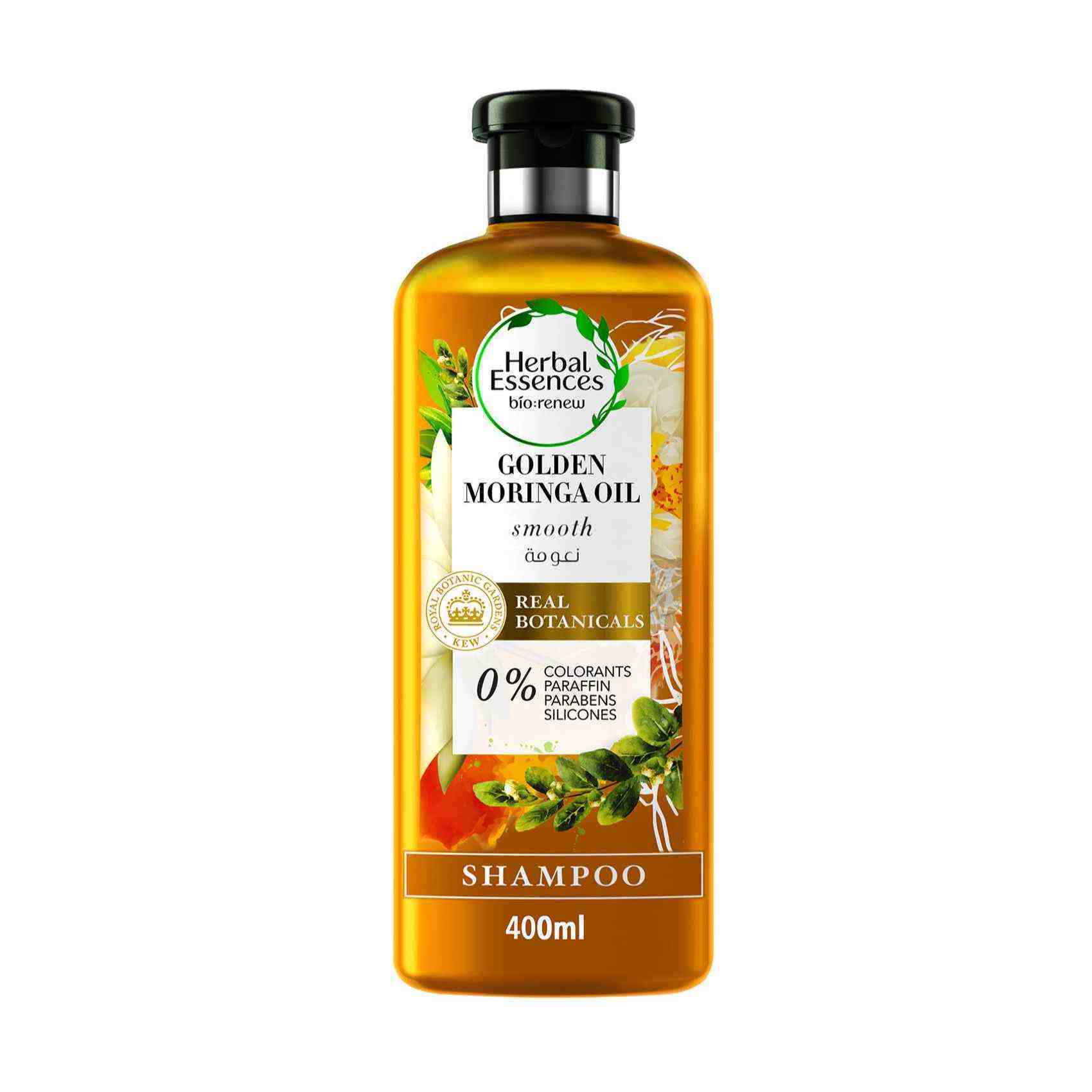 Buy Herbal Essences Bio Renew Smooth Golden Moringa Oil Shampoo 400ml Online Shop Beauty Personal Care On Carrefour Uae