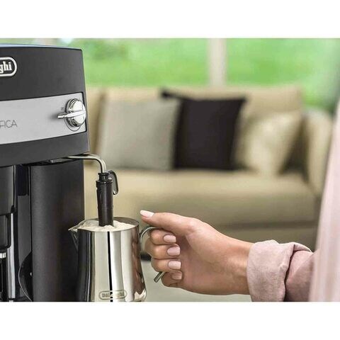 Buy DeLonghi Magnifica S, Automatic Bean to Cup Coffee Machine, Espresso  and Cappuccino Maker, ECAM Online - Shop Electronics & Appliances on  Carrefour UAE