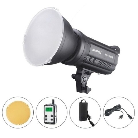 Nicefoto Multiple Scenario Mode Led Video Light Hc-1000Sb Led Daylight Cob With Bowens Mount