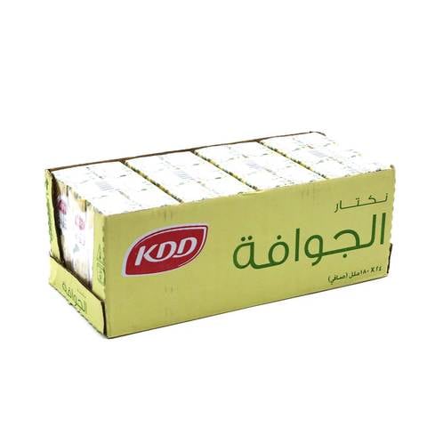 Buy Kdd Guava Nectar 180ml 24 in Saudi Arabia