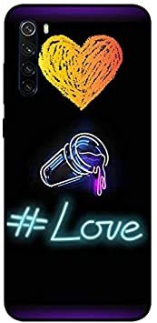 Theodor - Xiaomi Redmi Note 8 Case Cover Love Coffee Flexible Silicone Cover