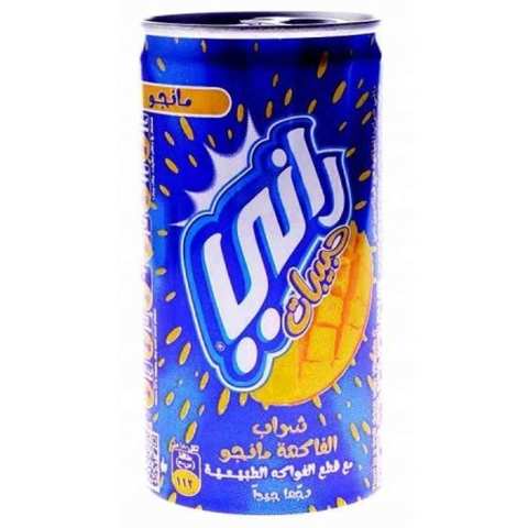 عصير راني حبيبات بنكهة المانجا مع قطعة فواكه 180 مل