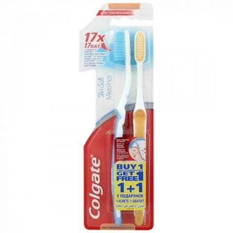 Colgate Toothbrush 17x Slim Soft 2 Pieces