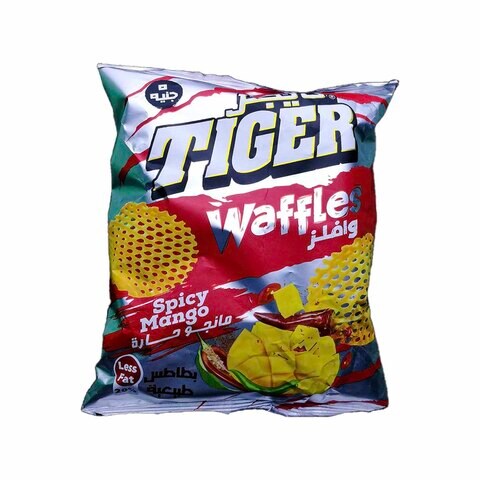 Buy Tiger Waffles with Spicy Mango - 72 gram in Egypt