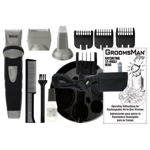 Wahl 9953-1027 GroomsMan Body Rechargeable Grooming Kit All-in-One Trimmer