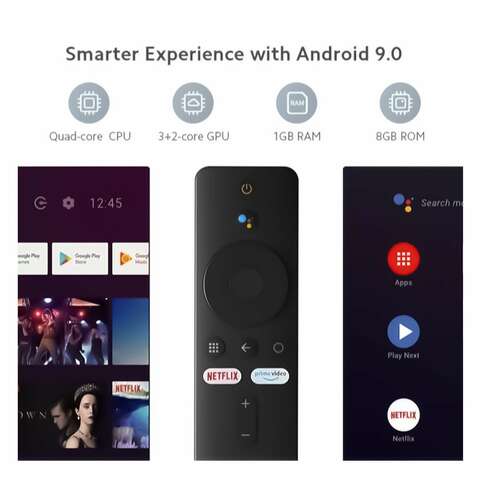 Buy Xiaomi Mi TV Stick Global Version Android TV 2K HDR Quad Core HDMI 1GB  RAM Bluetooth Wifi Netflix Google Assistant Online - Shop Electronics &  Appliances on Carrefour UAE