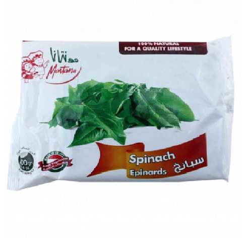 Montana Spinach Frozen 400 Gram