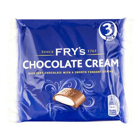 Fry&#39;s Dark Chocolate Cream 147 Gram