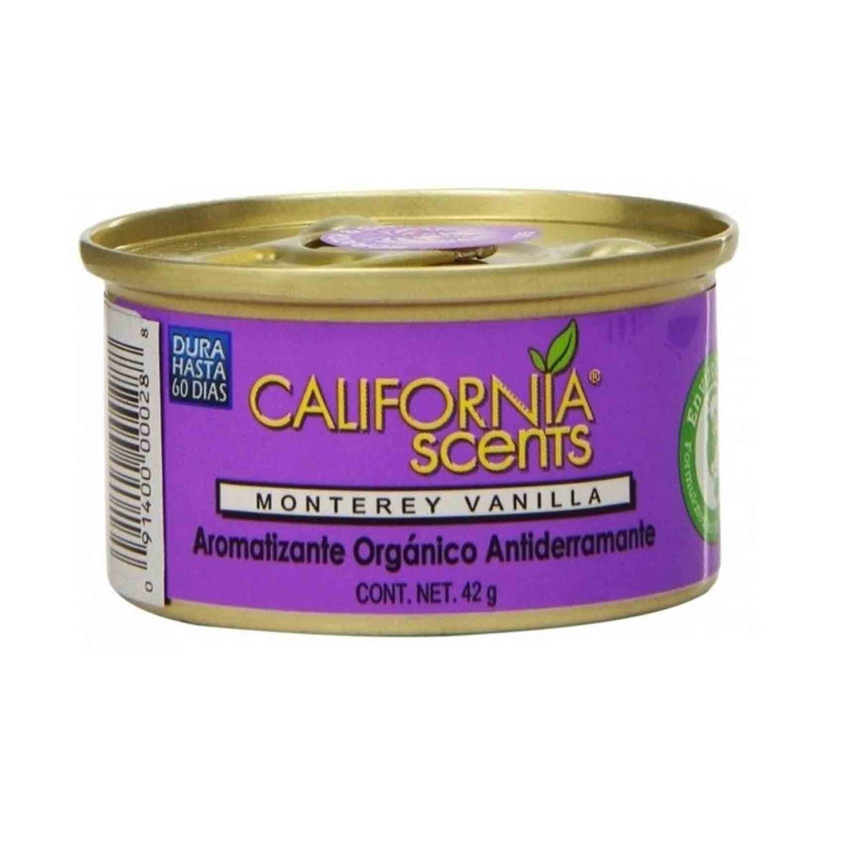California Scents Can/Hidden Air Freshener (Monterey Vanilla Scent